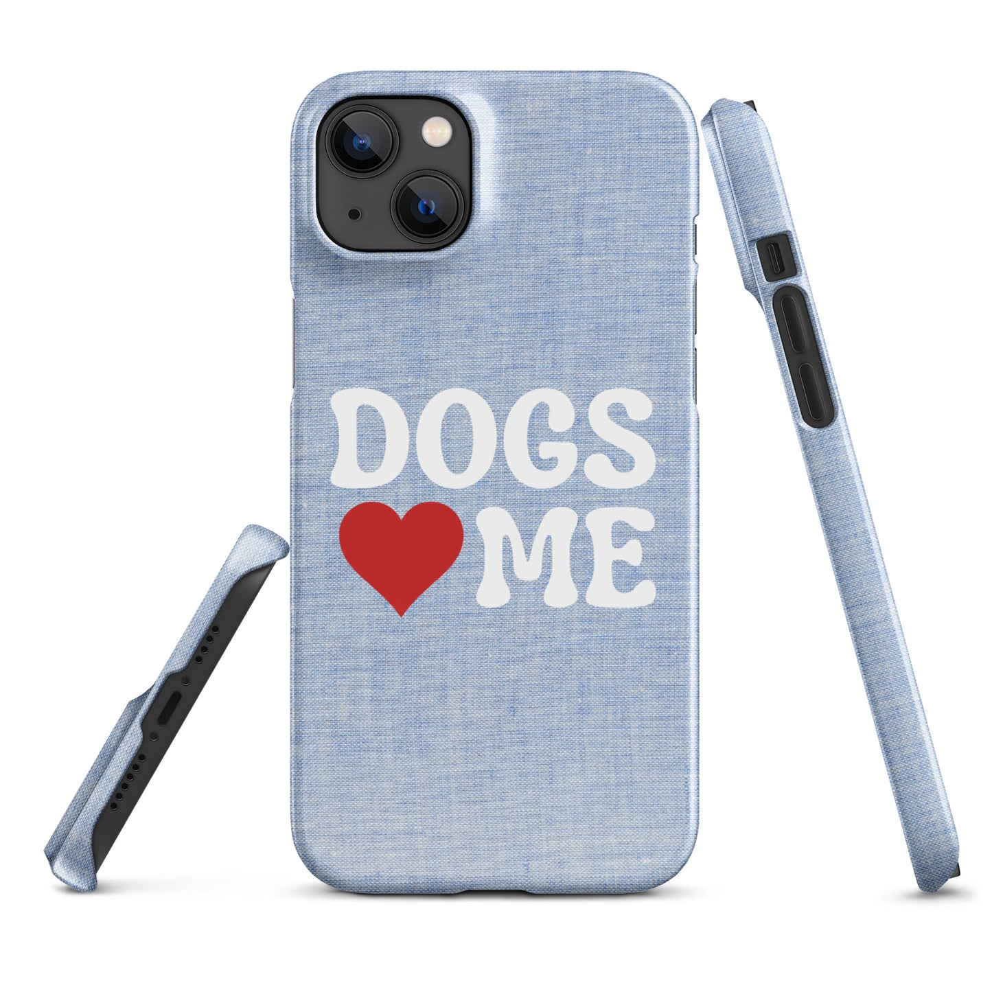 Dogs Love Me Snap case for iPhone®