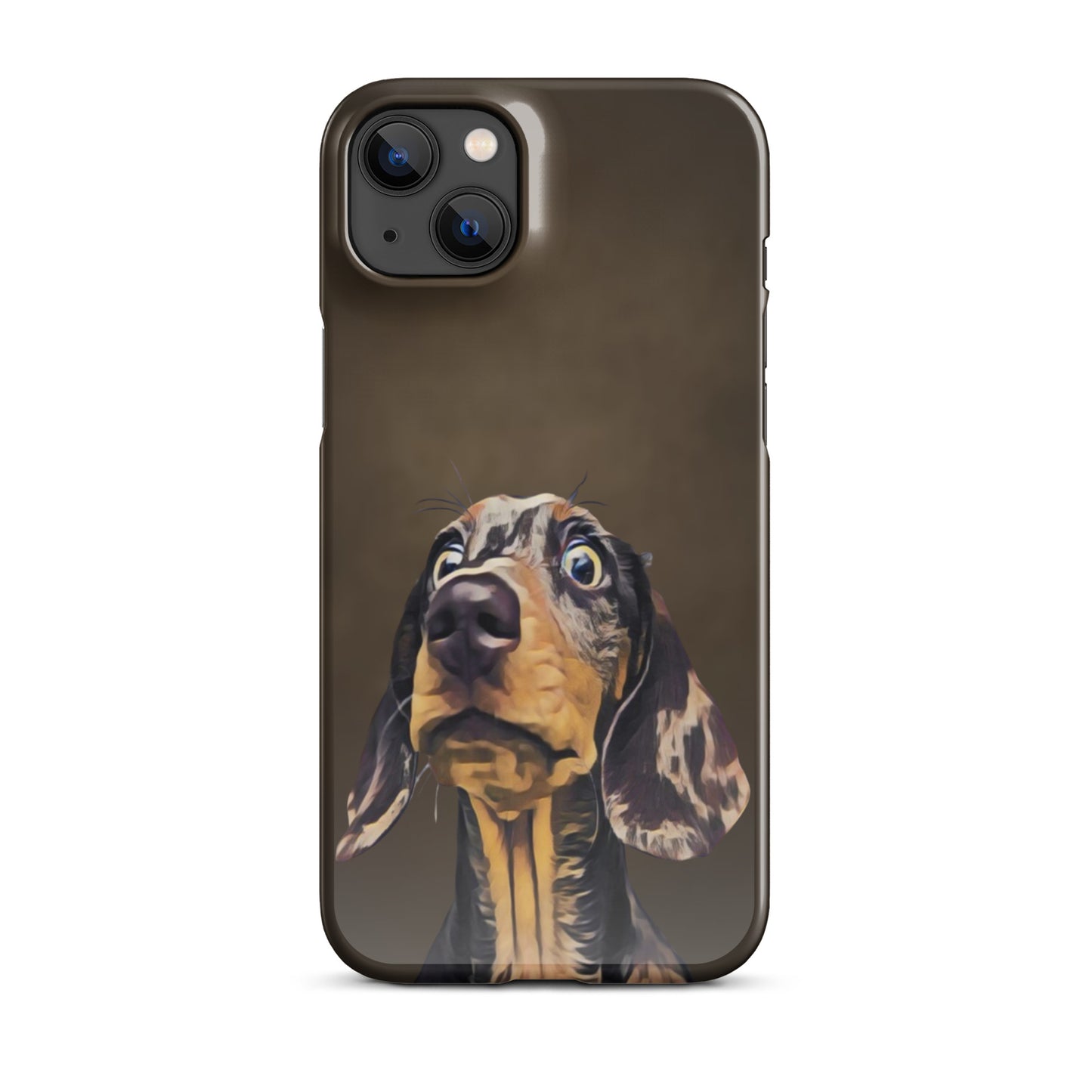 Funny Hound Dog Snap case for iPhone®