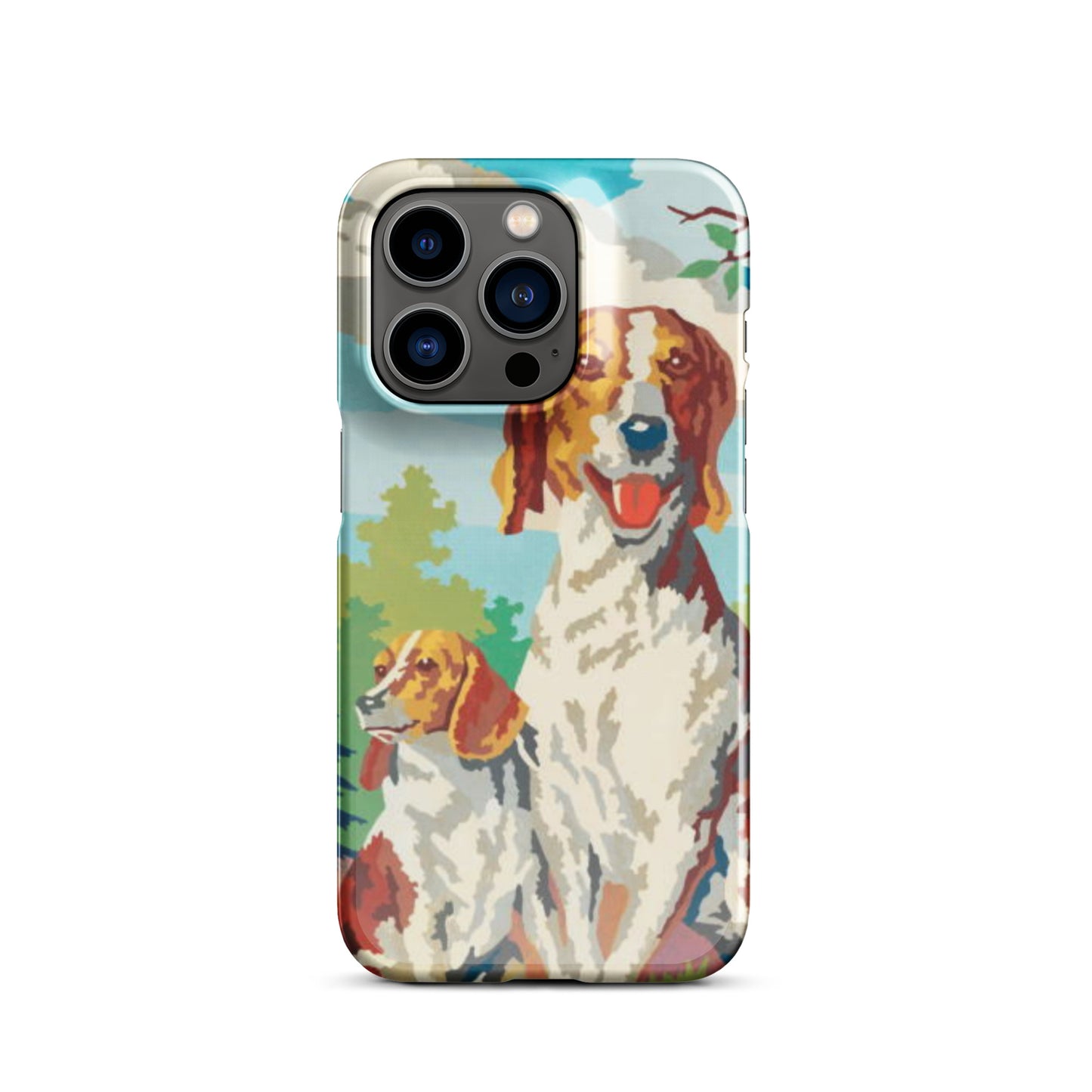 Beagle Painting Snap case for iPhone®