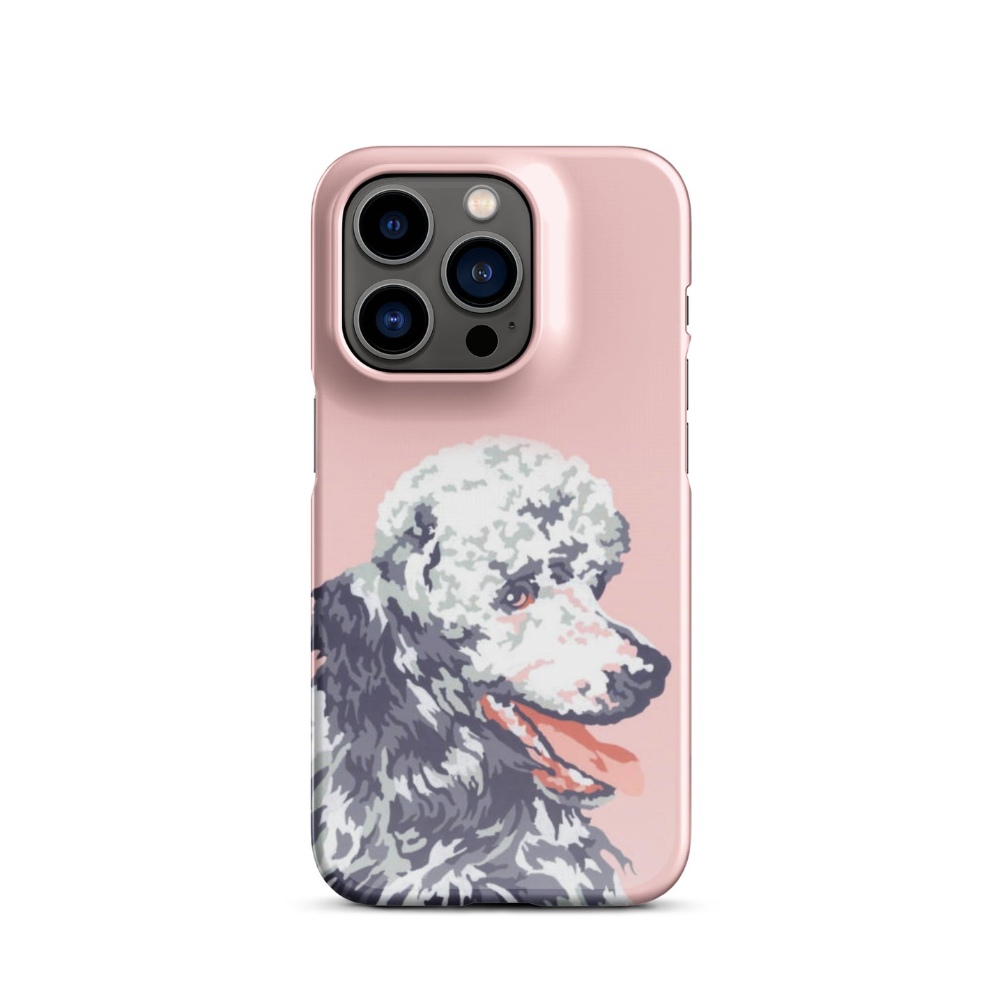 Pink Poodle Snap case for iPhone®