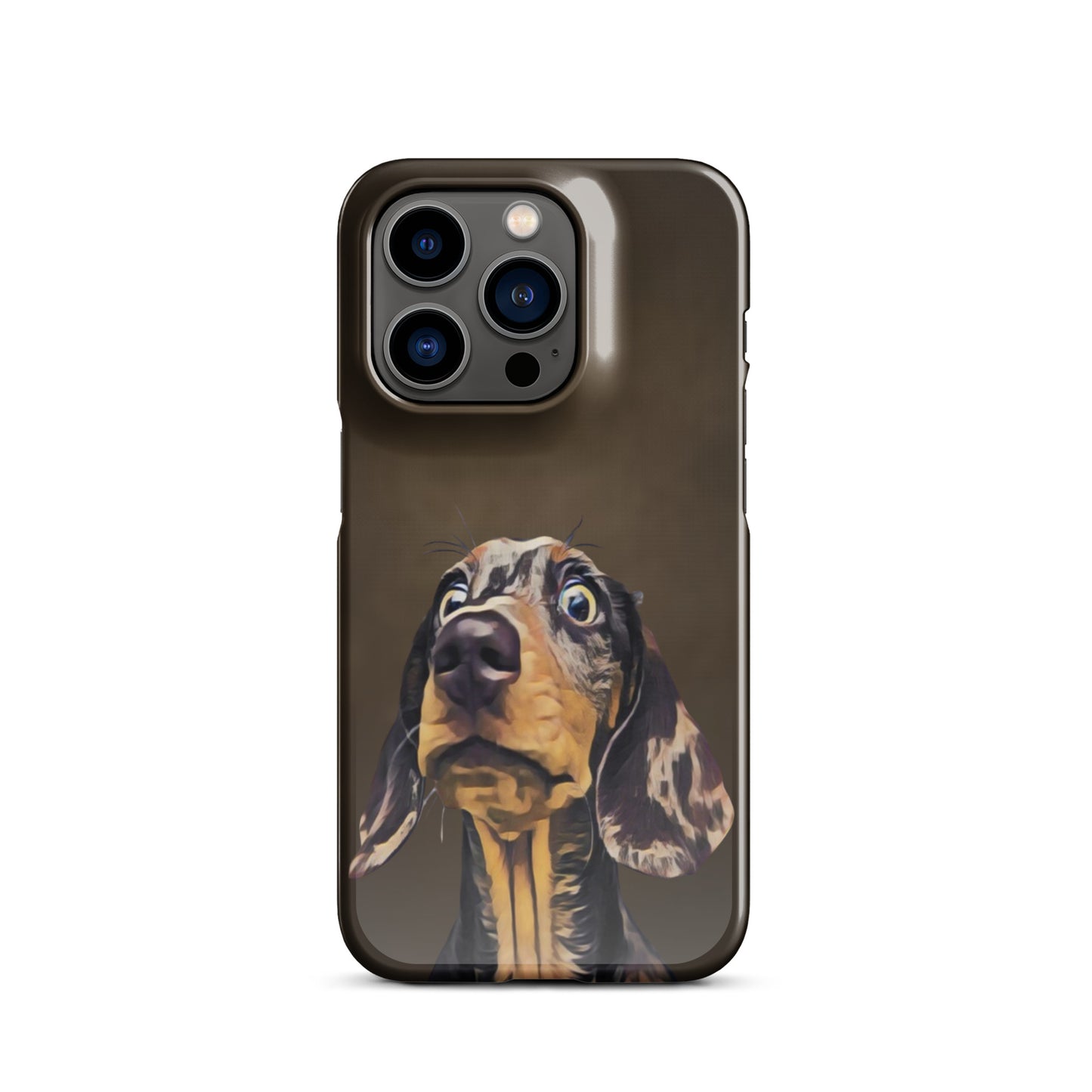 Funny Hound Dog Snap case for iPhone®