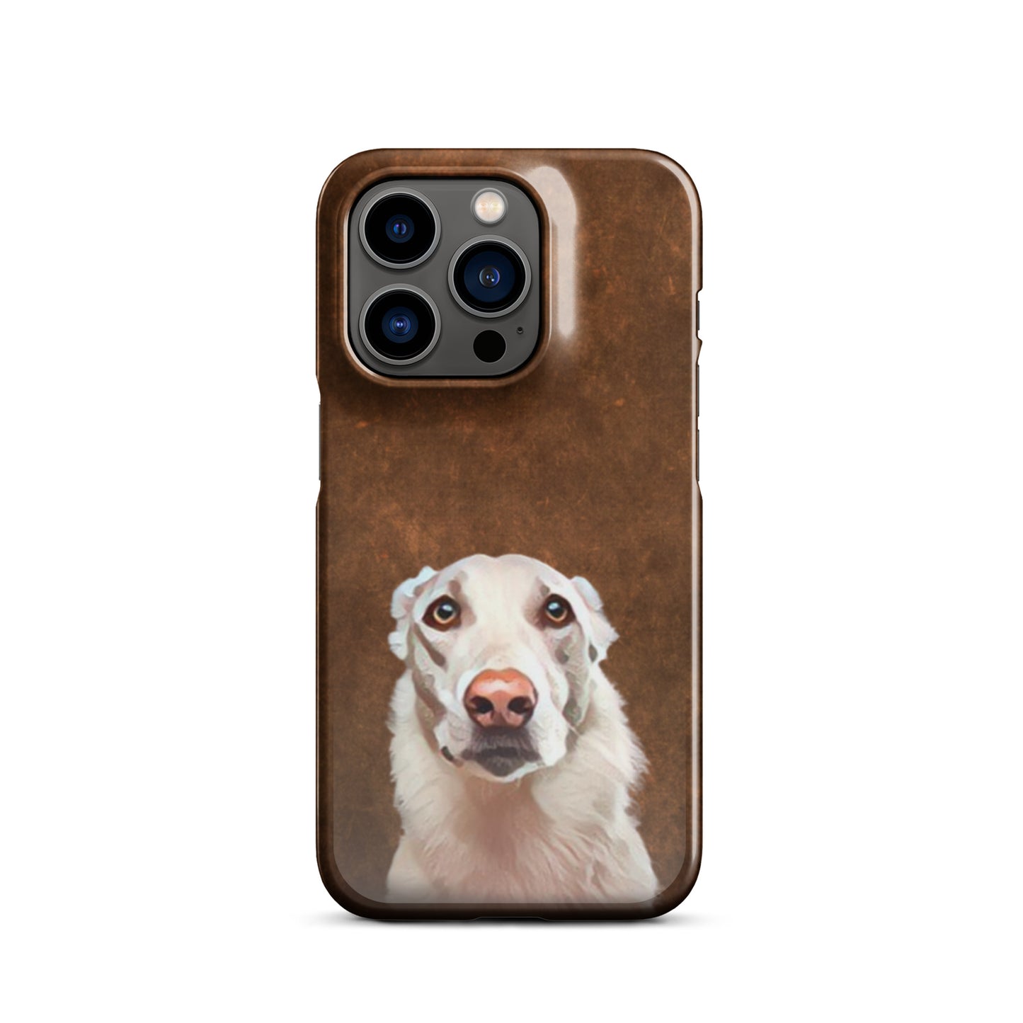 White Dog Snap case for iPhone®