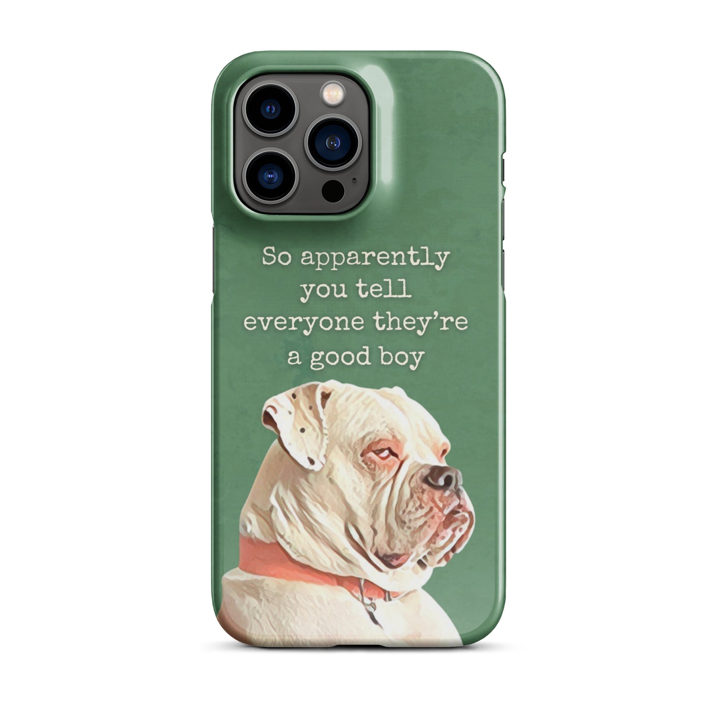 Good Boy Snap case for iPhone®