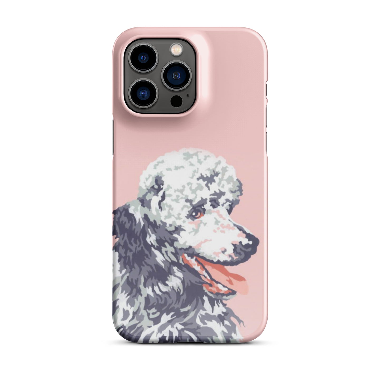 Pink Poodle Snap case for iPhone®