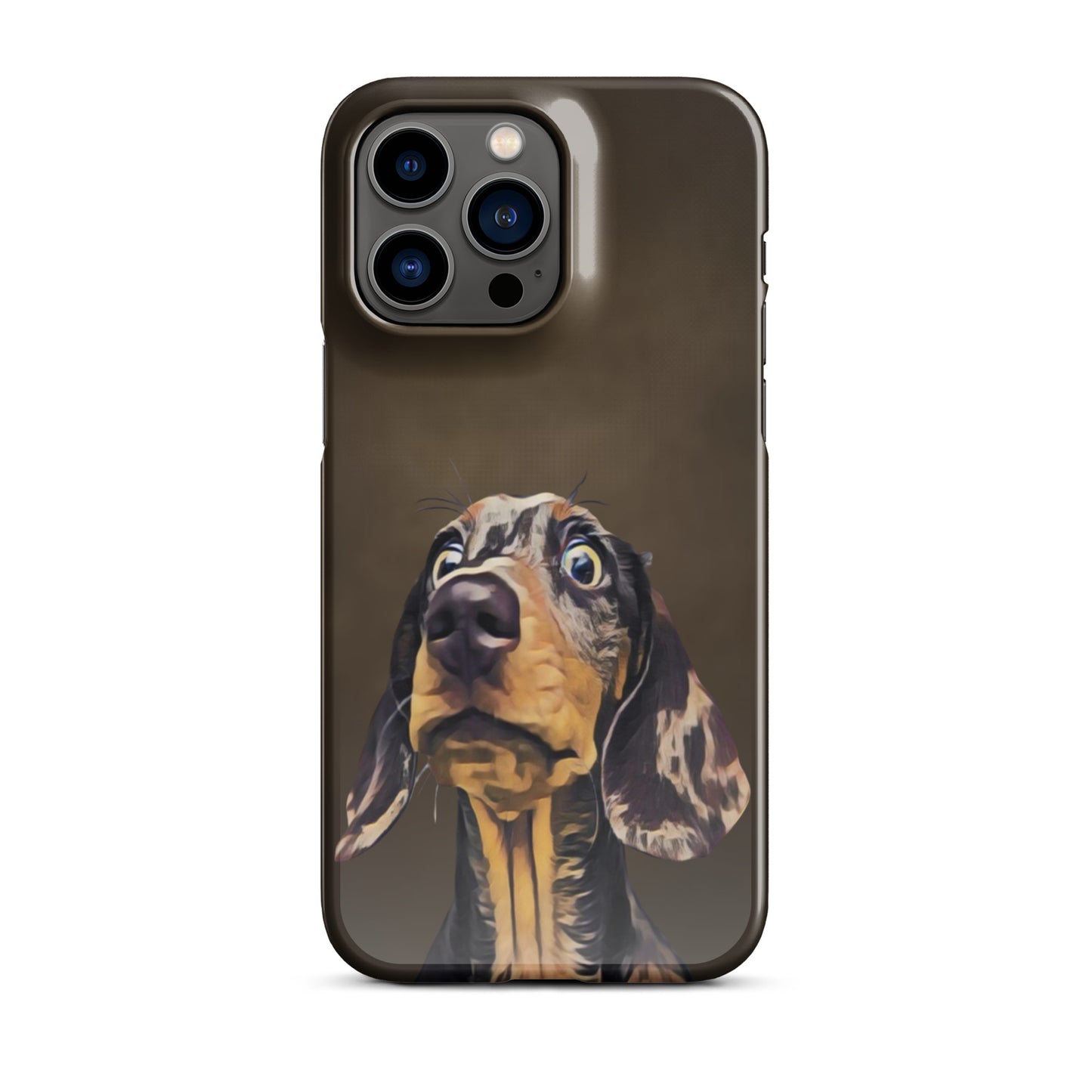 Funny Hound Dog Snap case for iPhone®