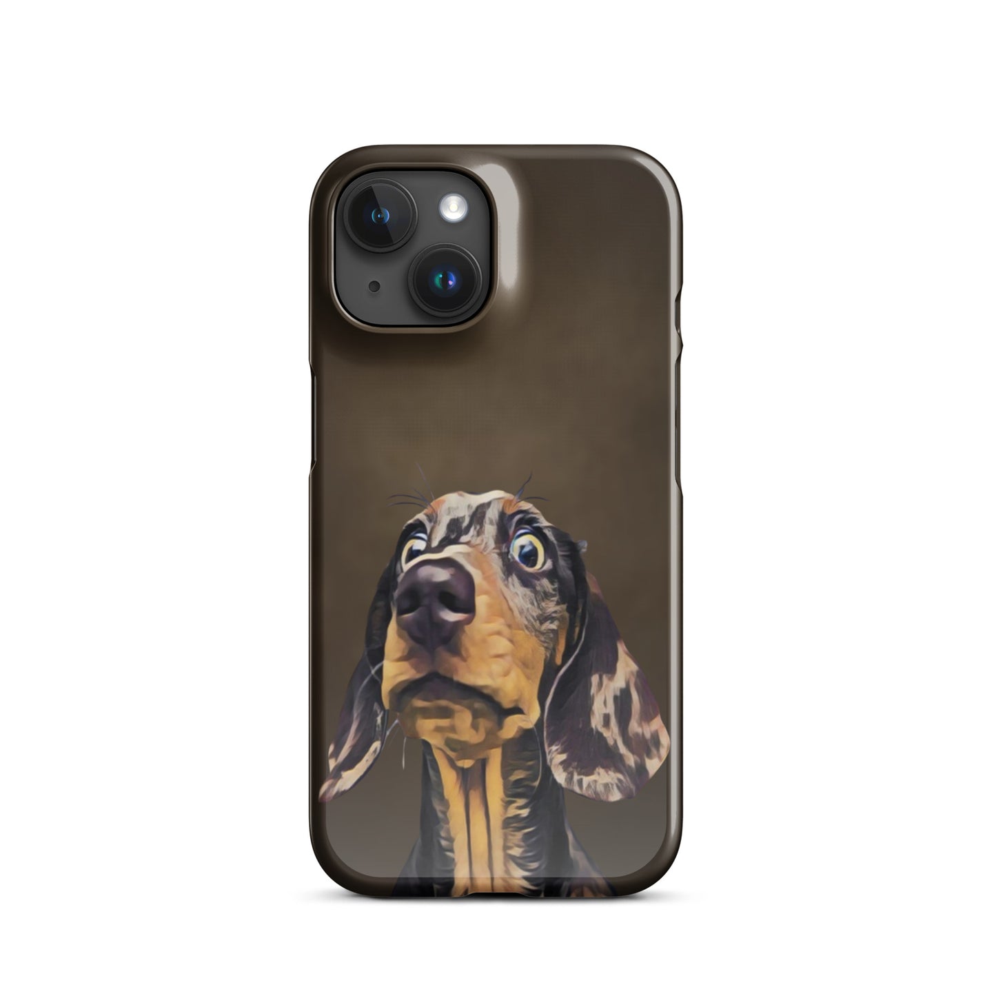 Funny Hound Dog Snap case for iPhone®