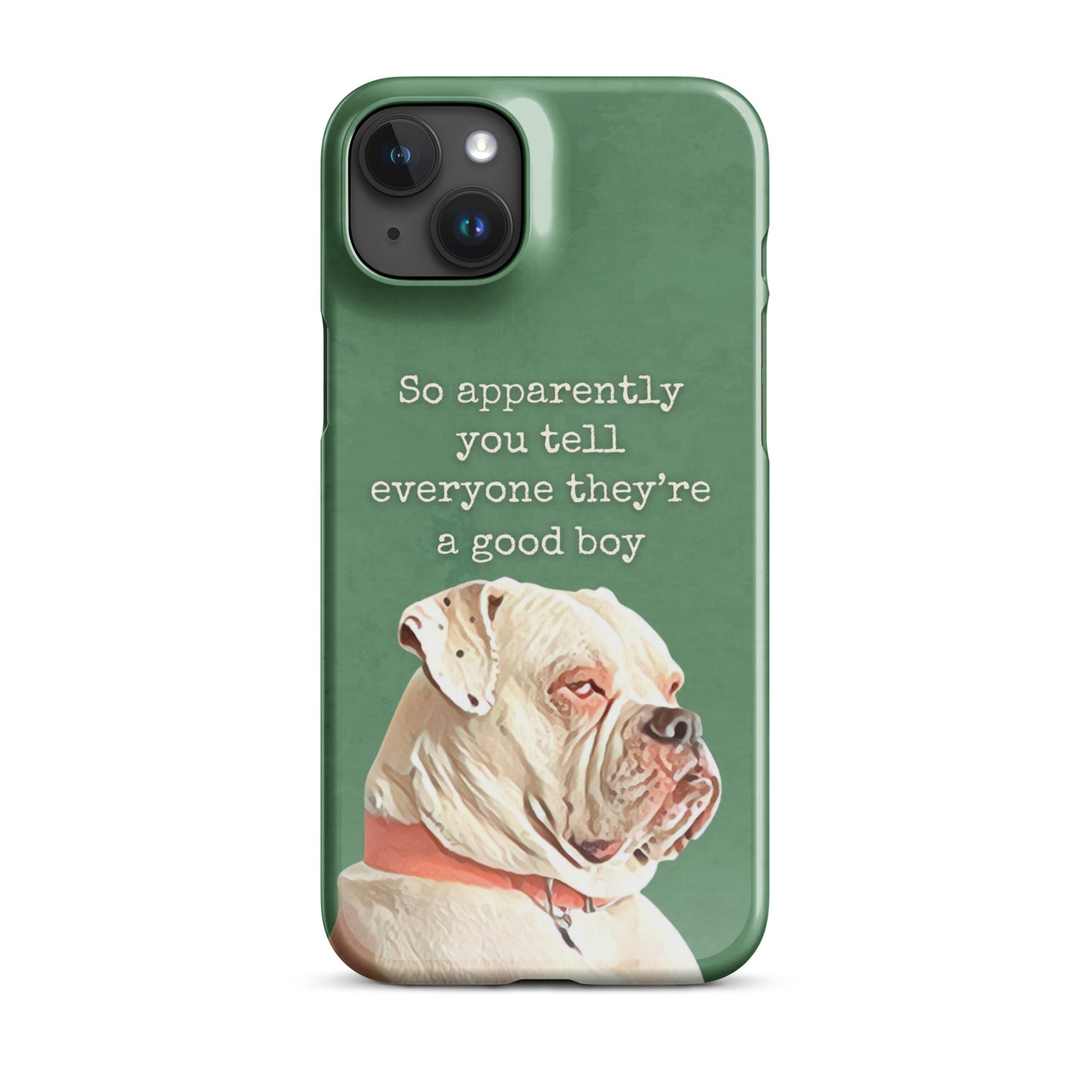 Good Boy Snap case for iPhone®