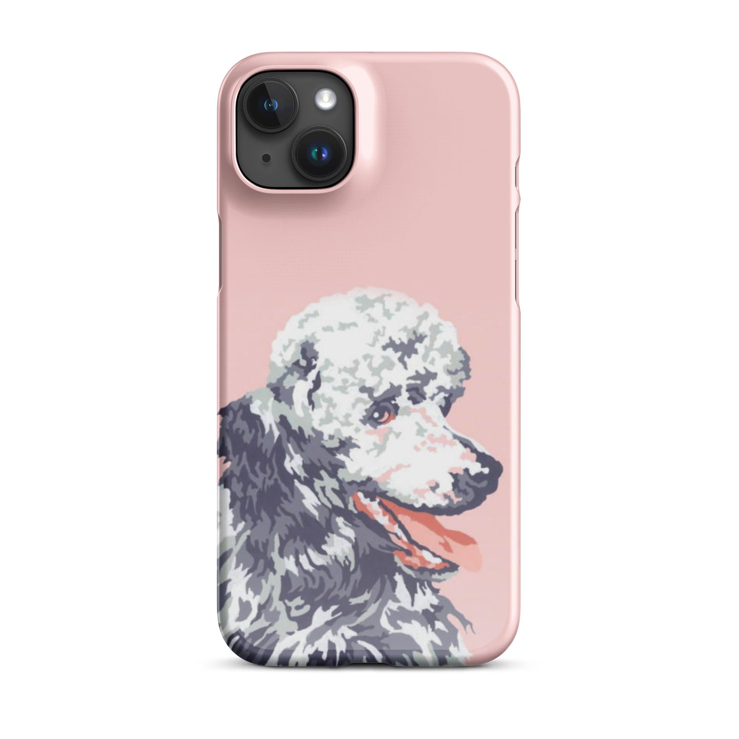 Pink Poodle Snap case for iPhone®