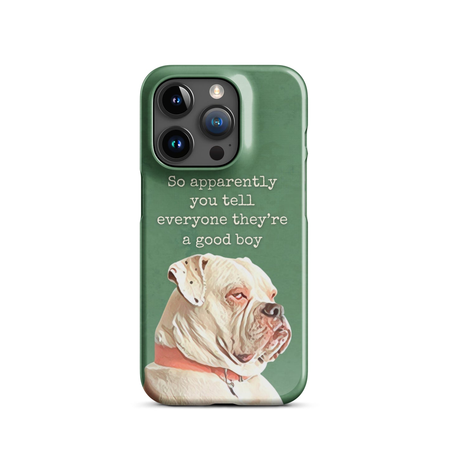 Good Boy Snap case for iPhone®