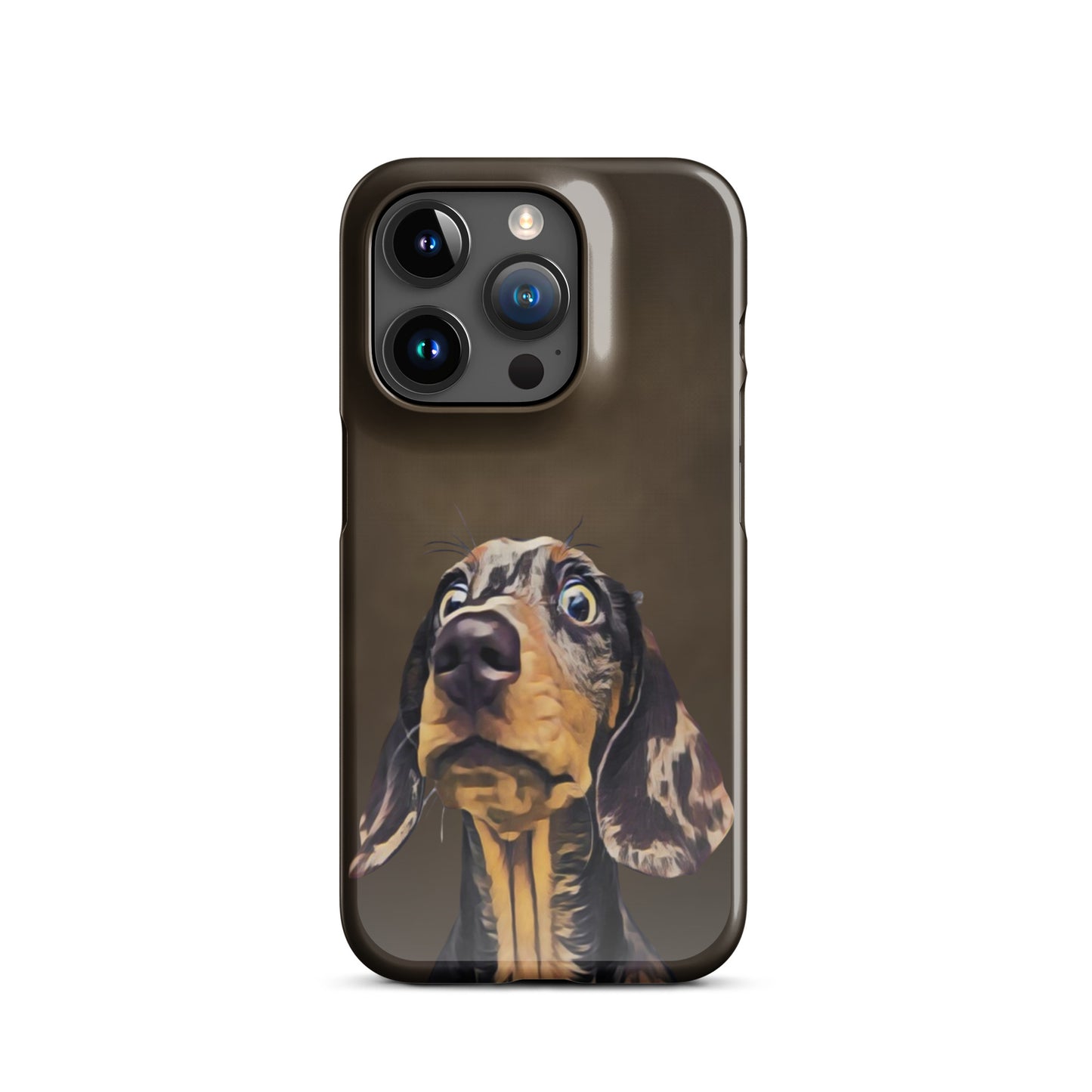 Funny Hound Dog Snap case for iPhone®