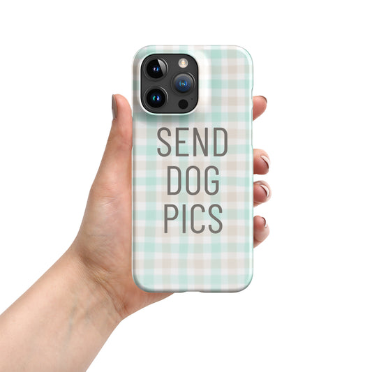 Send Dog Pics Snap case for iPhone®