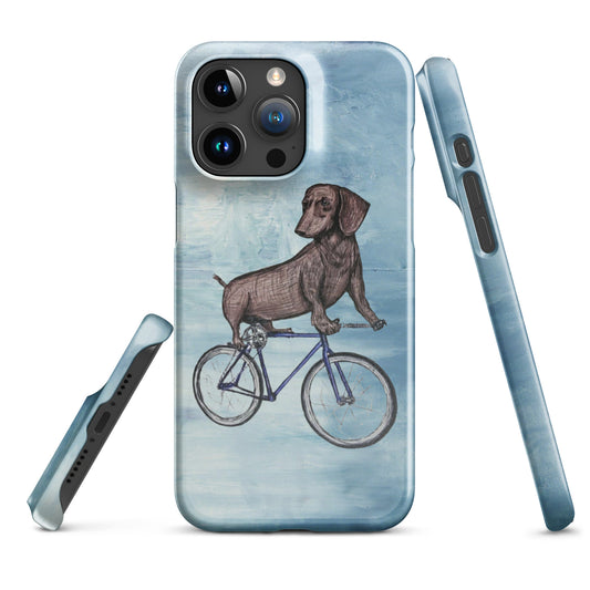 Weiner On Wheels Snap case for iPhone®