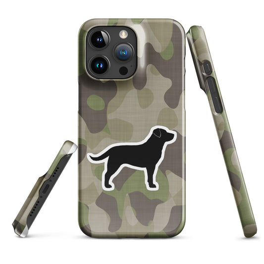 Hunting Dog Camo Snap case for iPhone®