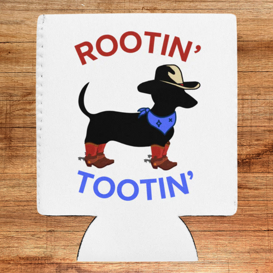 Rootin' Tootin' Can cooler