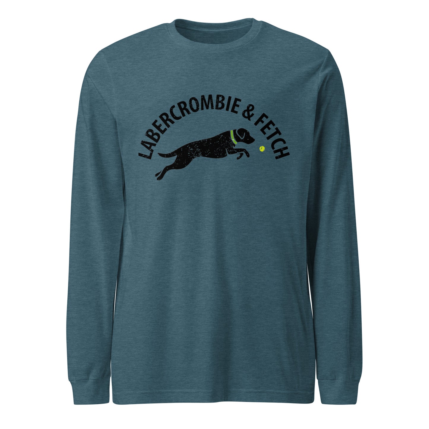 A Jumping Dog Unisex Long Sleeve Tee