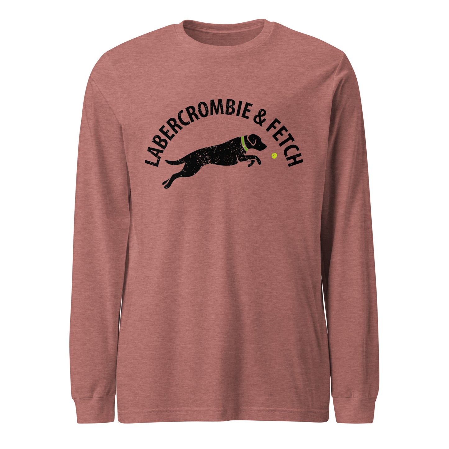 A Jumping Dog Unisex Long Sleeve Tee