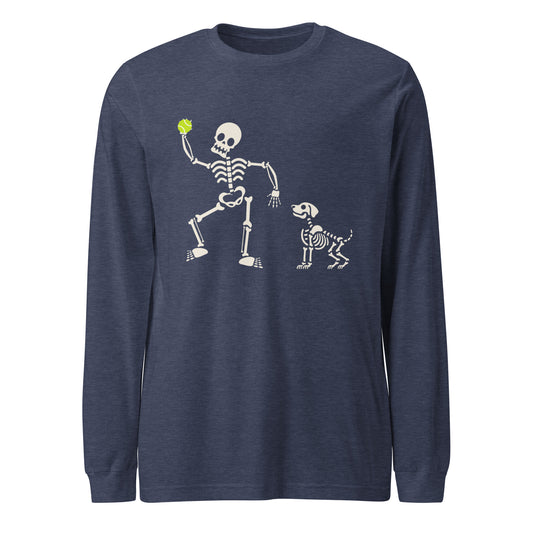 Skeleton Fetch Unisex Long Sleeve Tee