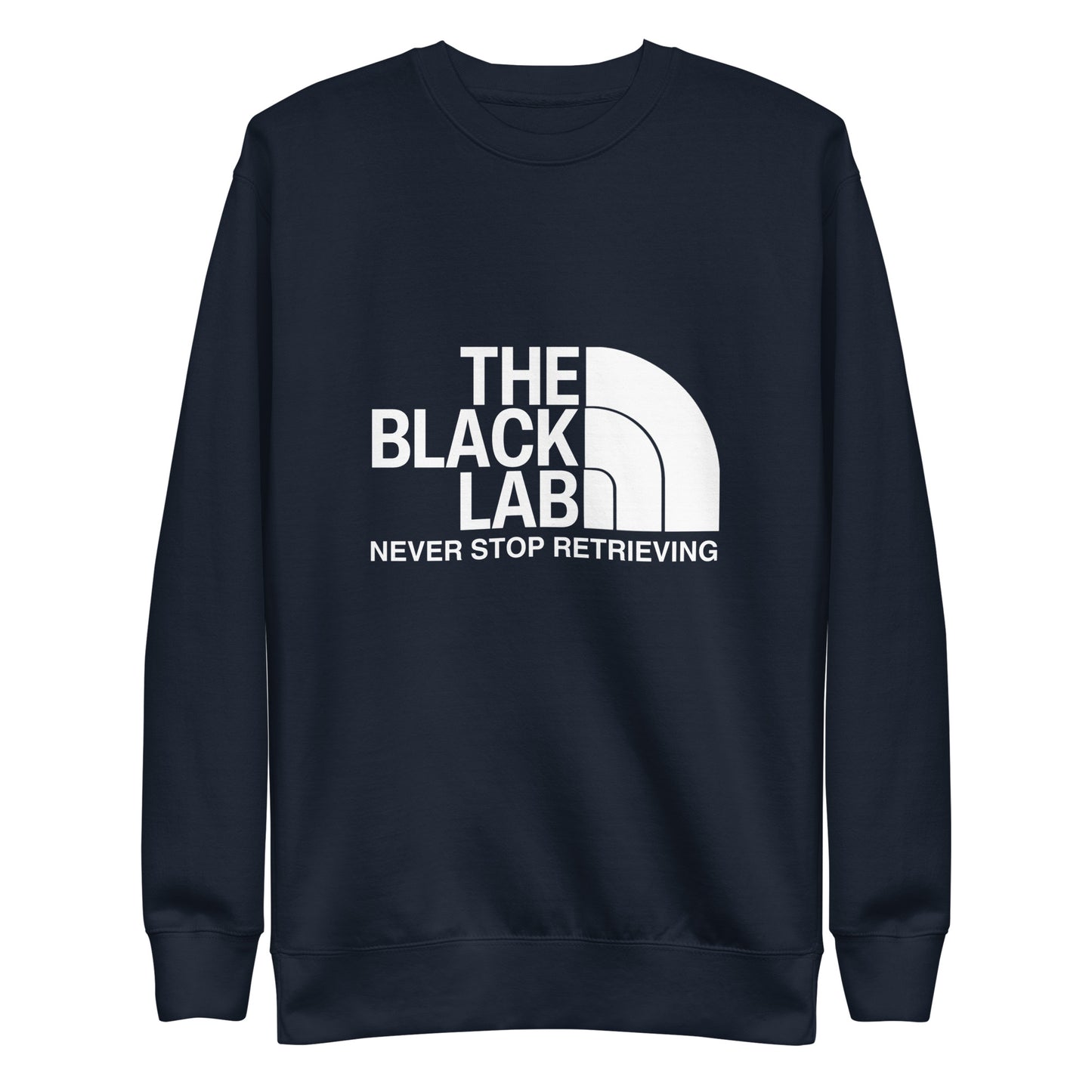 The Black Lab Unisex Premium Sweatshirt
