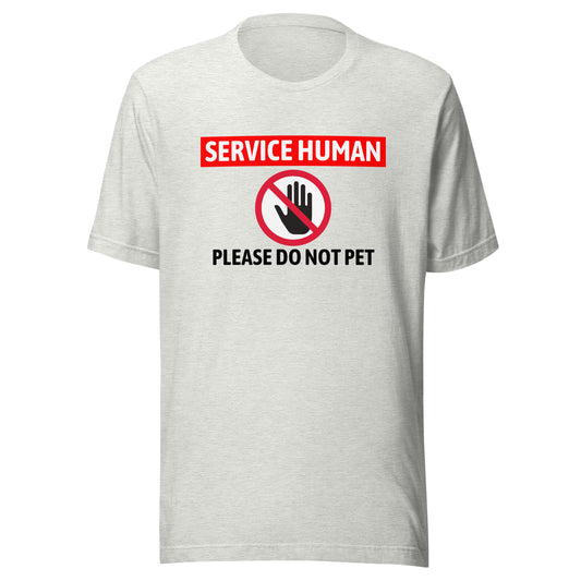 Service Human Unisex t-shirt
