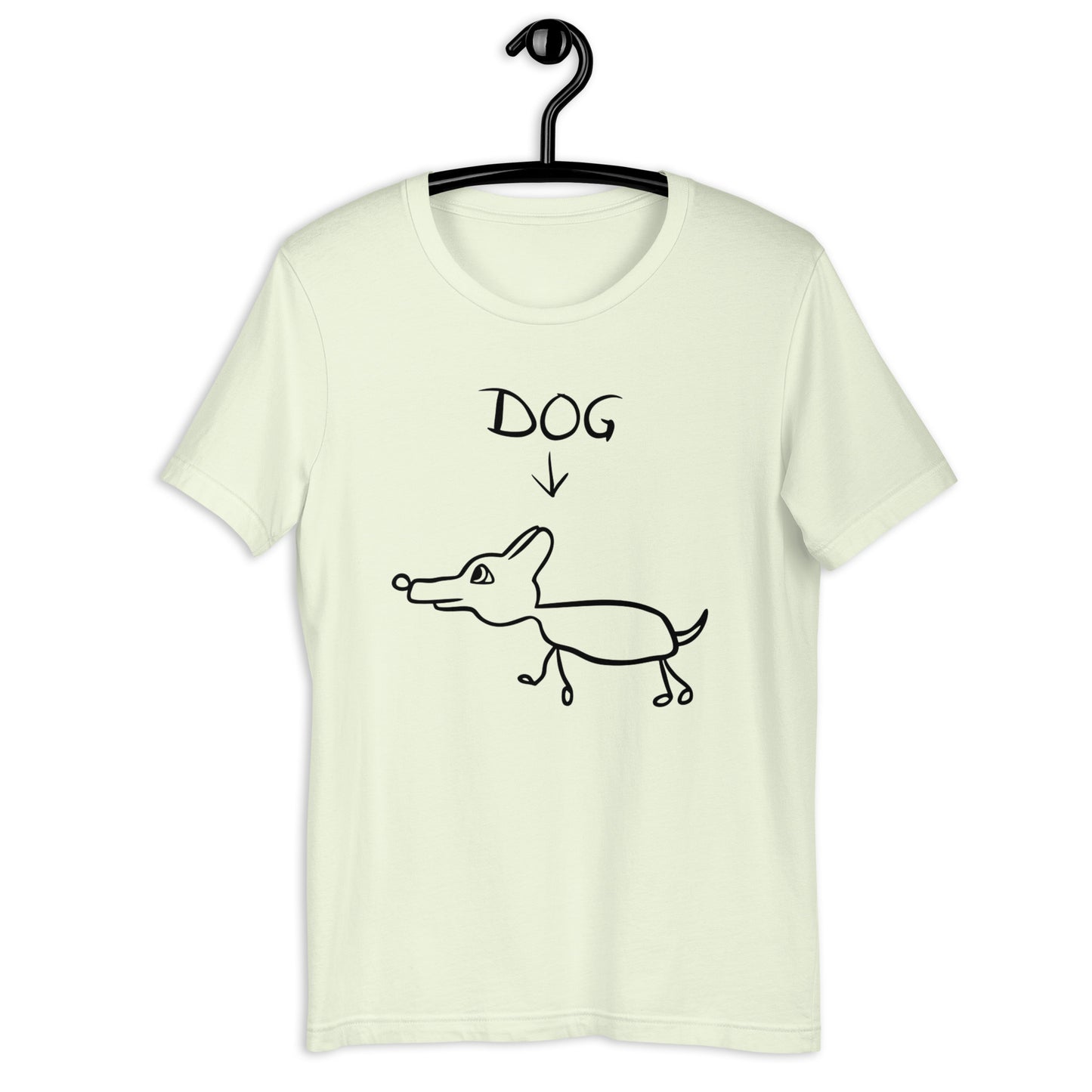 Stick Dog Unisex t-shirt