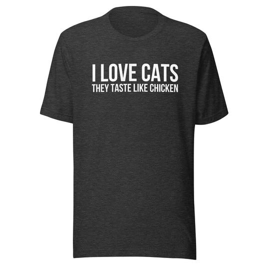 I Love Cats Unisex t-shirt