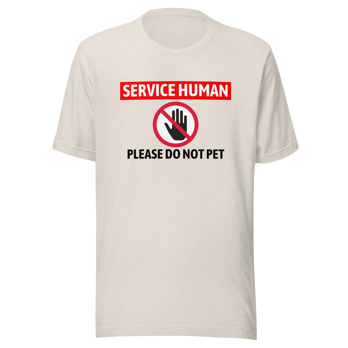 Service Human Unisex t-shirt
