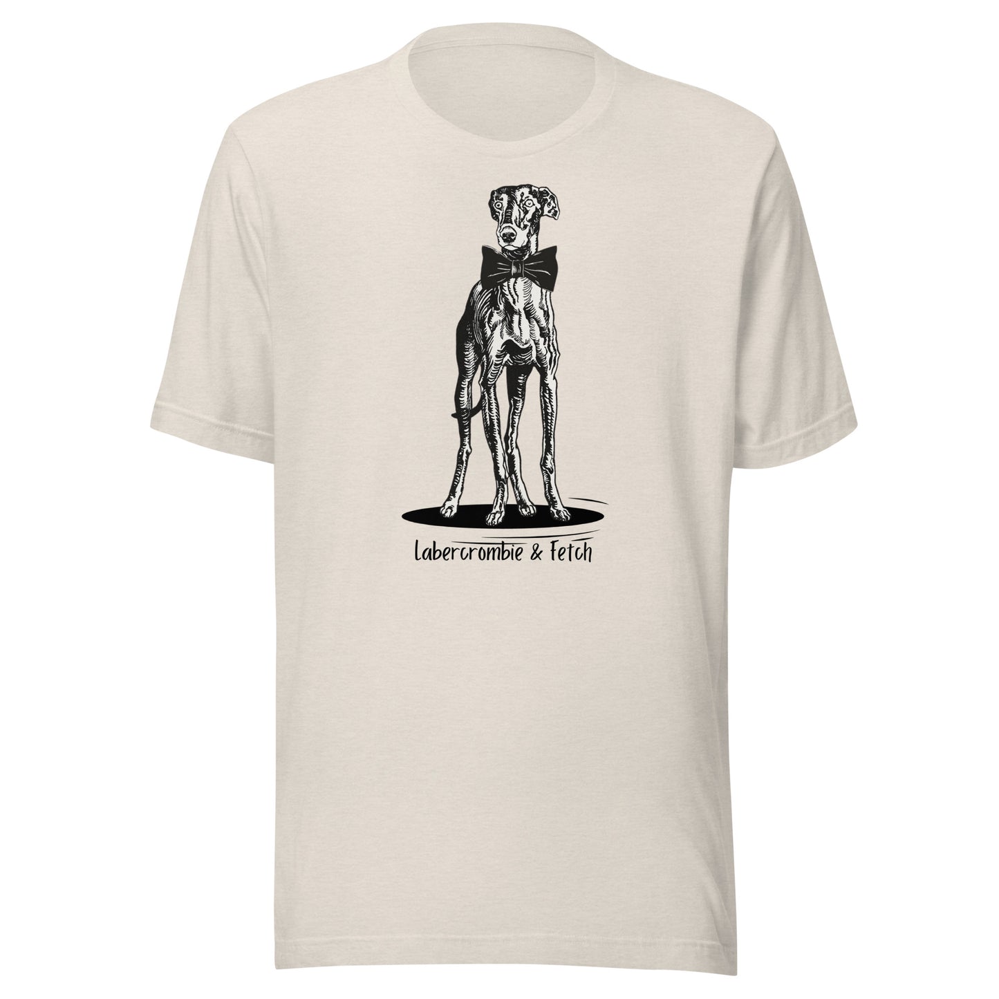 Greyhound Labercrombie Unisex t-shirt