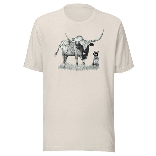 Longhorn Love Unisex t-shirt