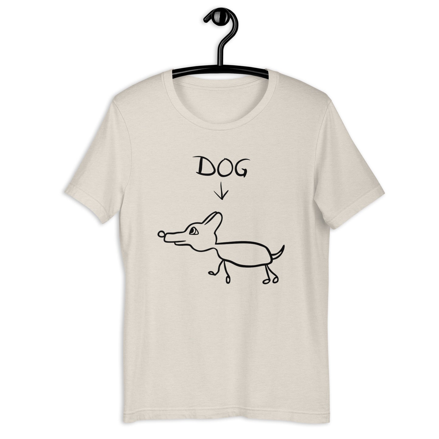 Stick Dog Unisex t-shirt