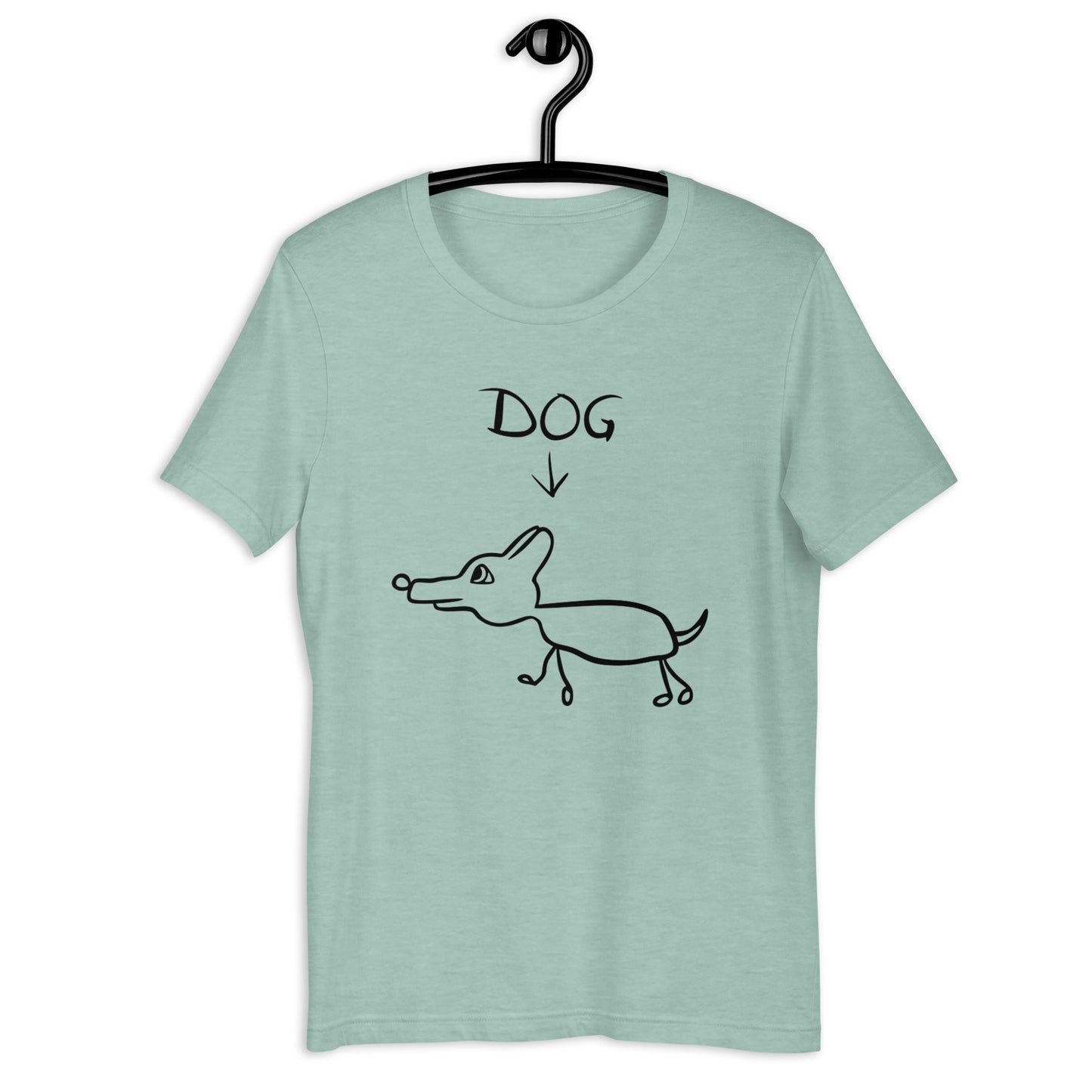 Stick Dog Unisex t-shirt