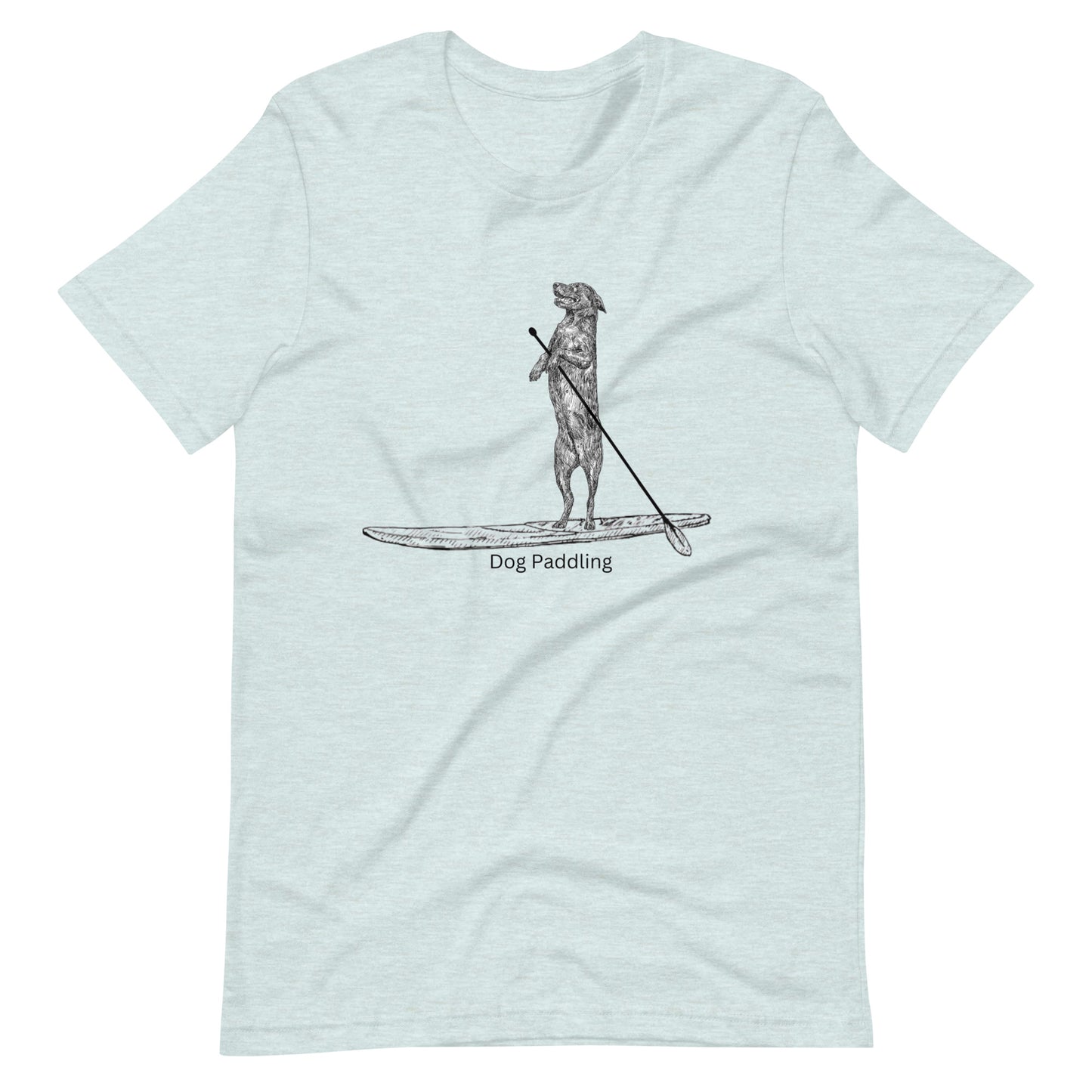 Dog Paddling Unisex t-shirt