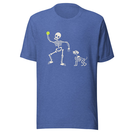 Skeleton Fetch Unisex t-shirt