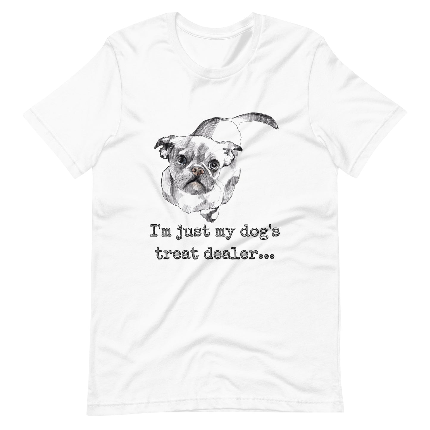 Dog's Treat Dealer Unisex t-shirt