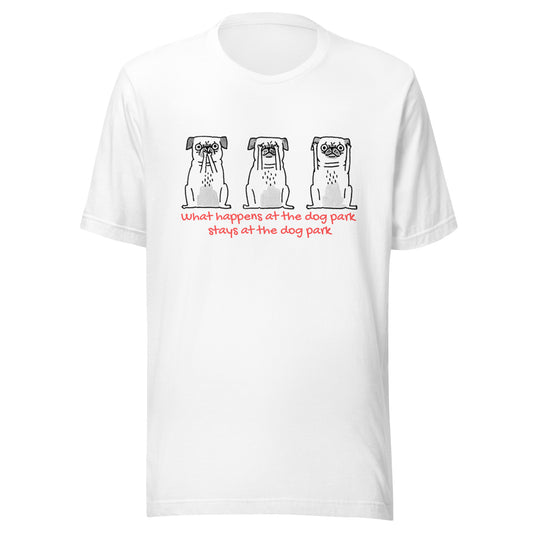 Dog Park Unisex t-shirt