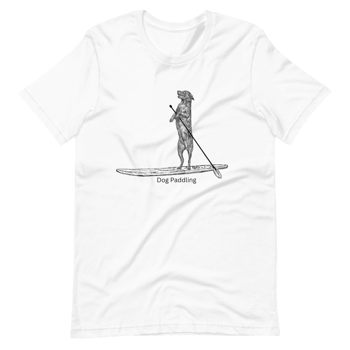 Dog Paddling Unisex t-shirt