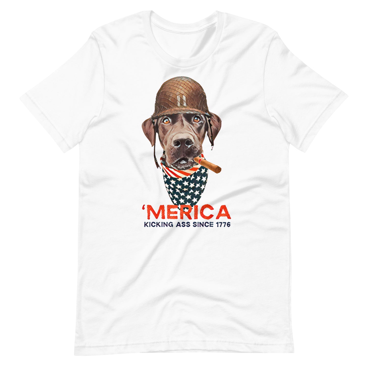 Fourth of July Merica Unisex t-shirt