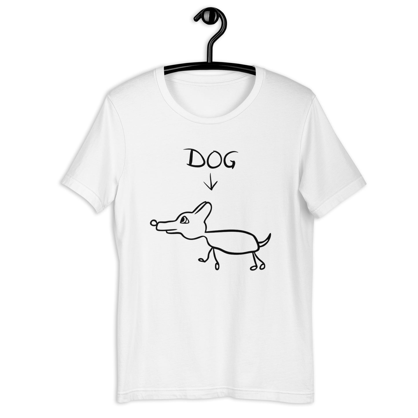 Stick Dog Unisex t-shirt