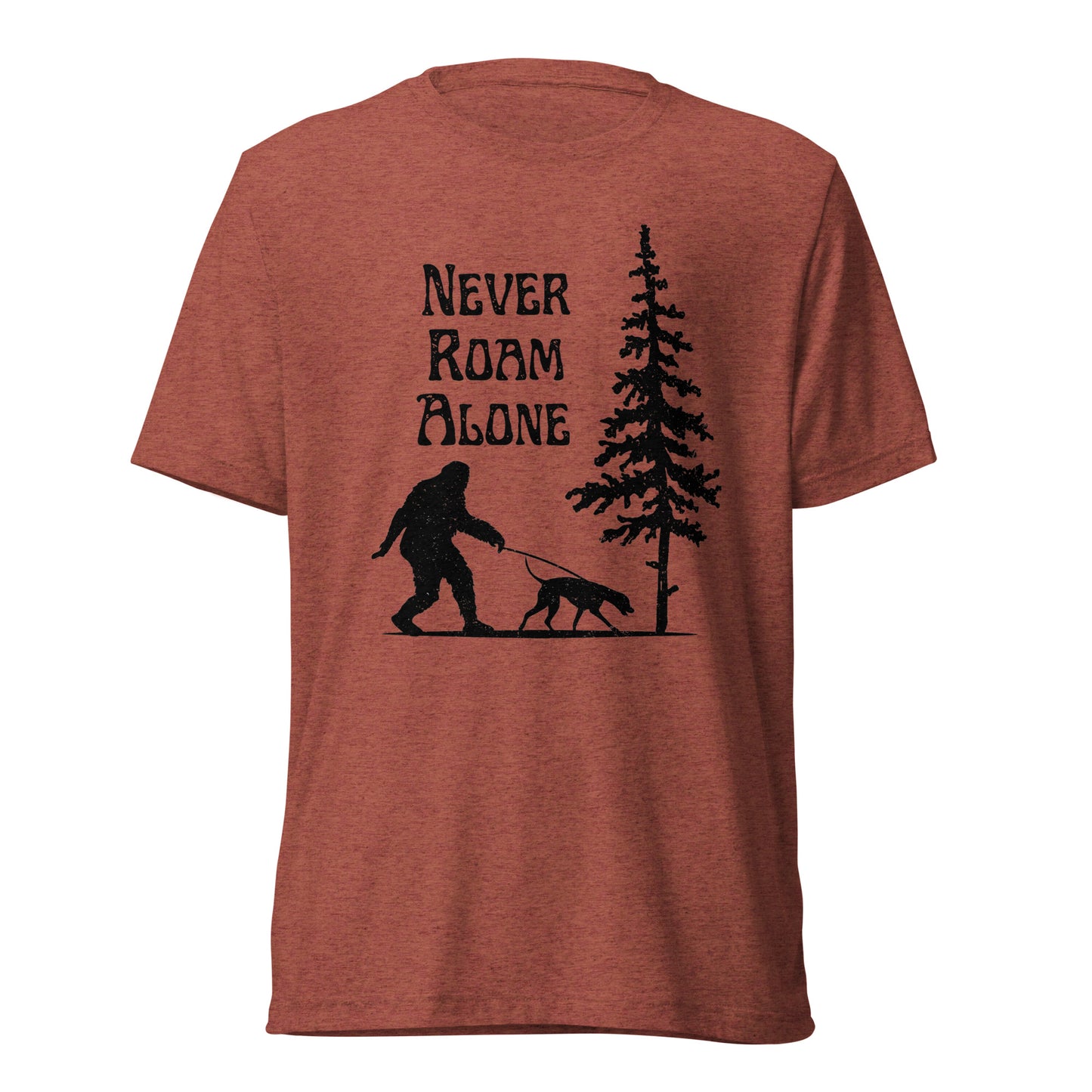 Never Roam Alone Short sleeve t-shirt