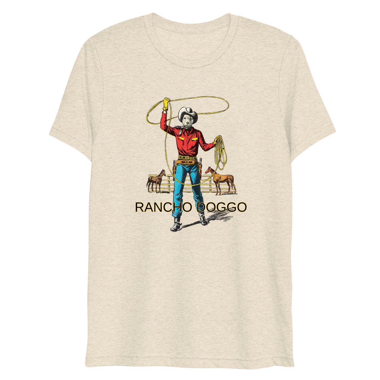 Rancho Doggo Roper Short sleeve t-shirt