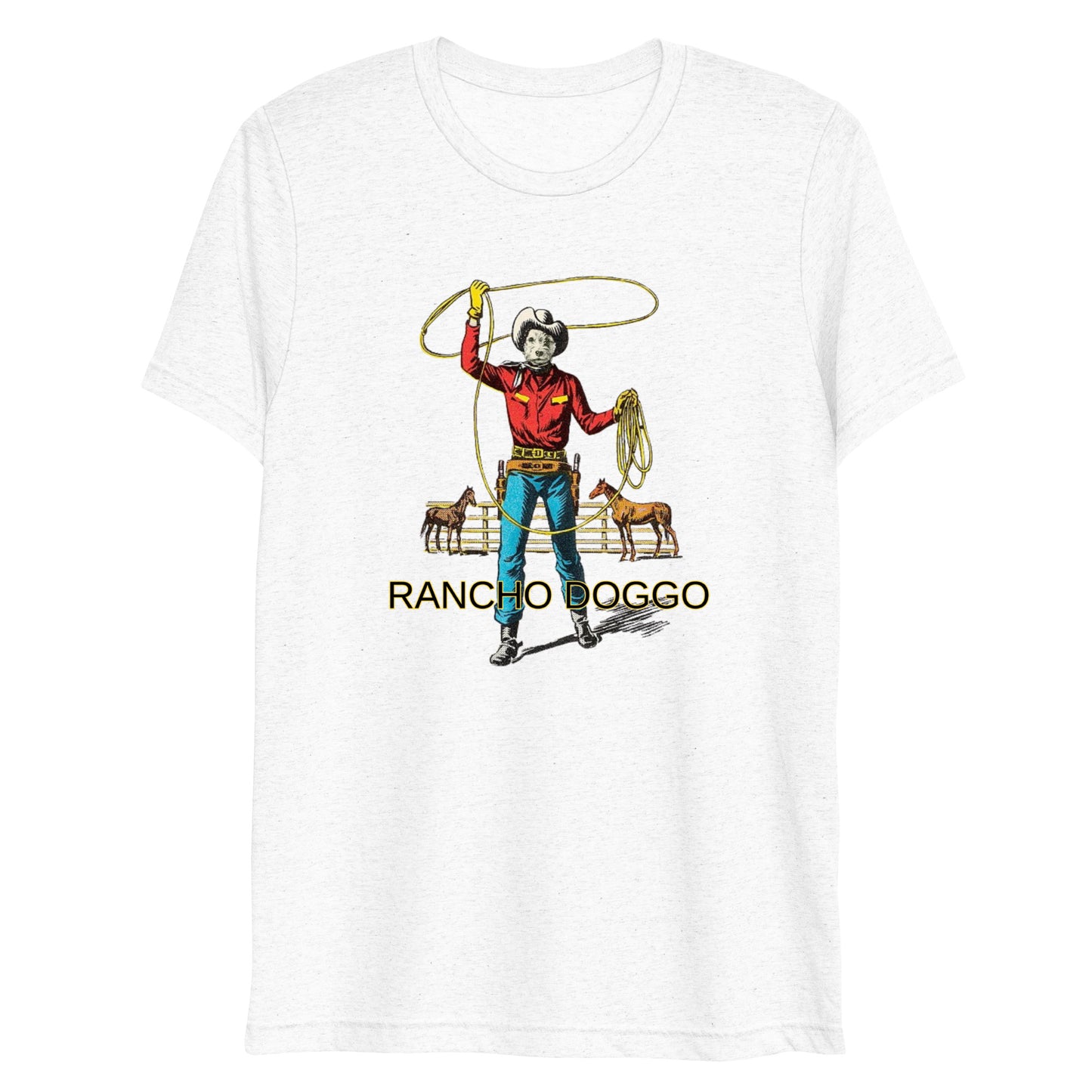 Rancho Doggo Roper Short sleeve t-shirt