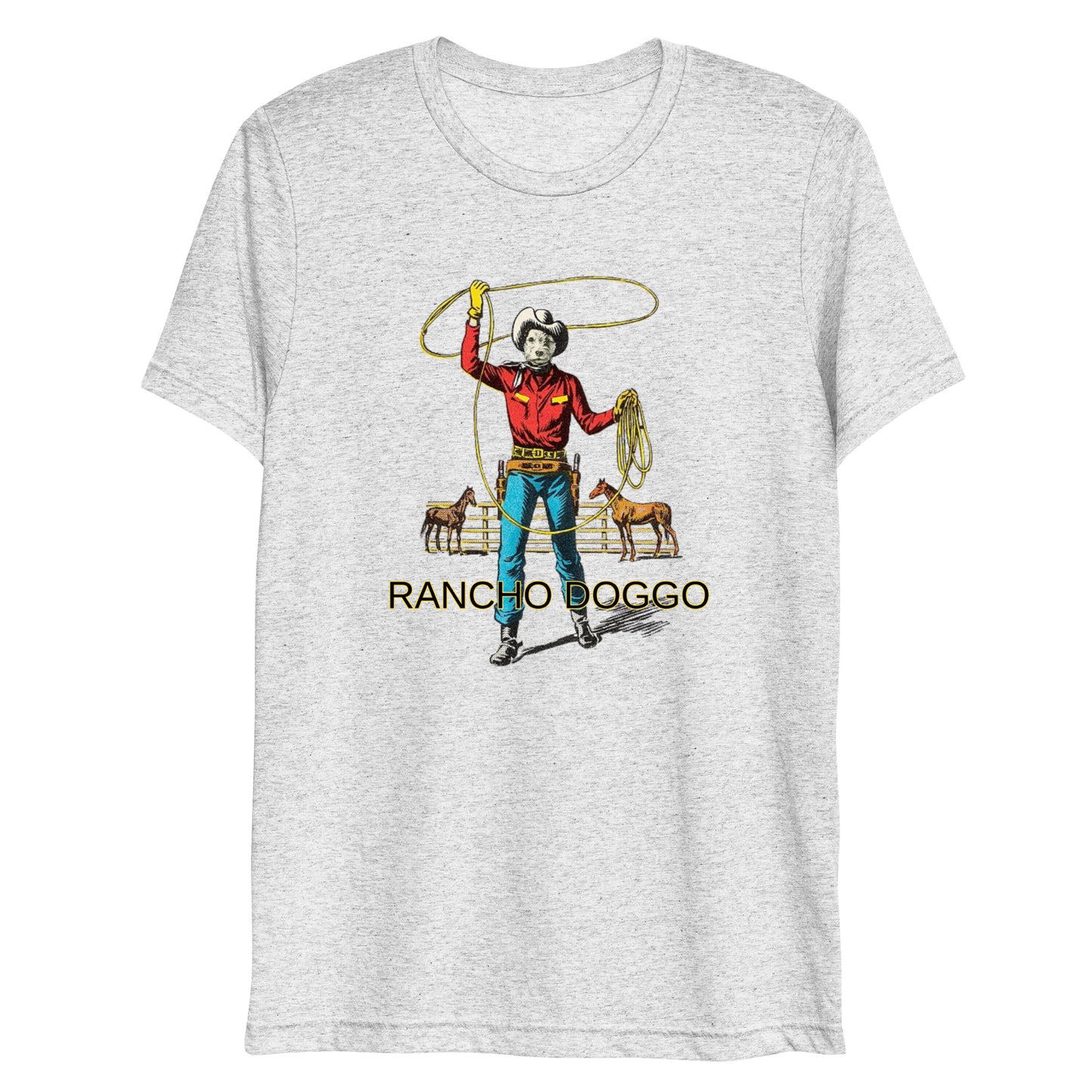 Rancho Doggo Roper Short sleeve t-shirt