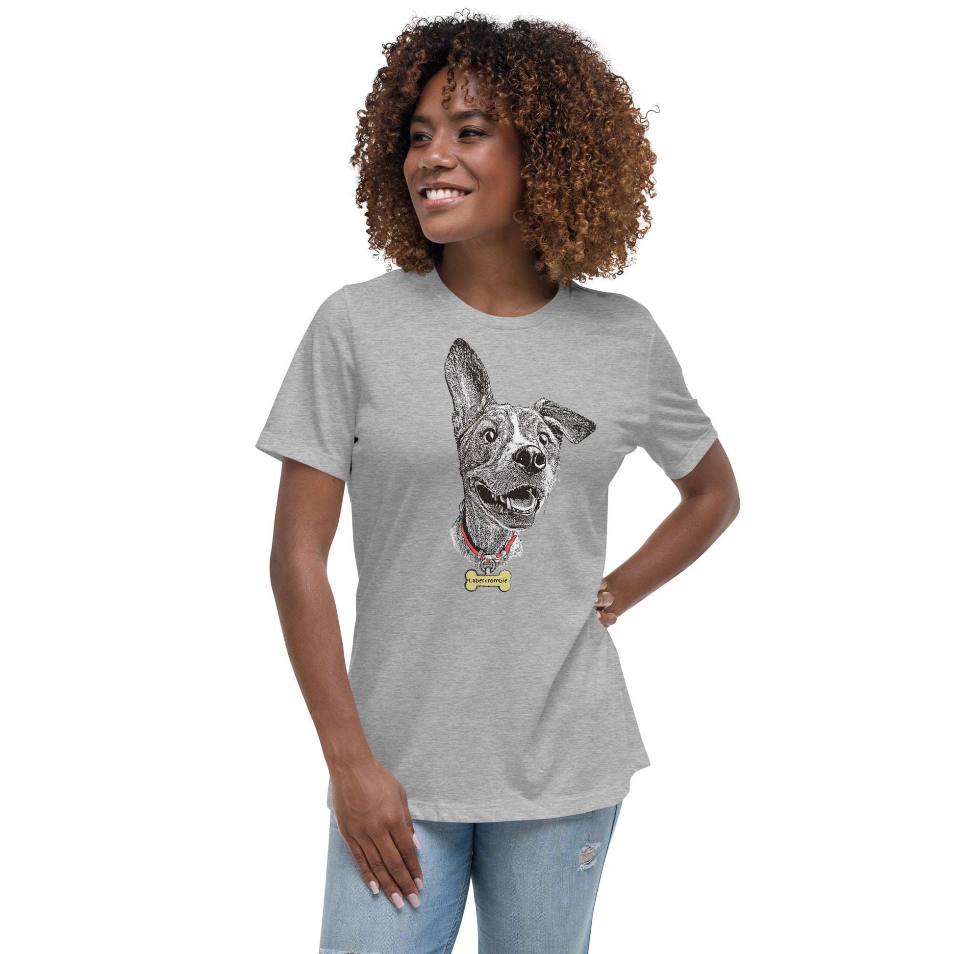 Floppy Eared Dog Women's Relaxed T-Shirt