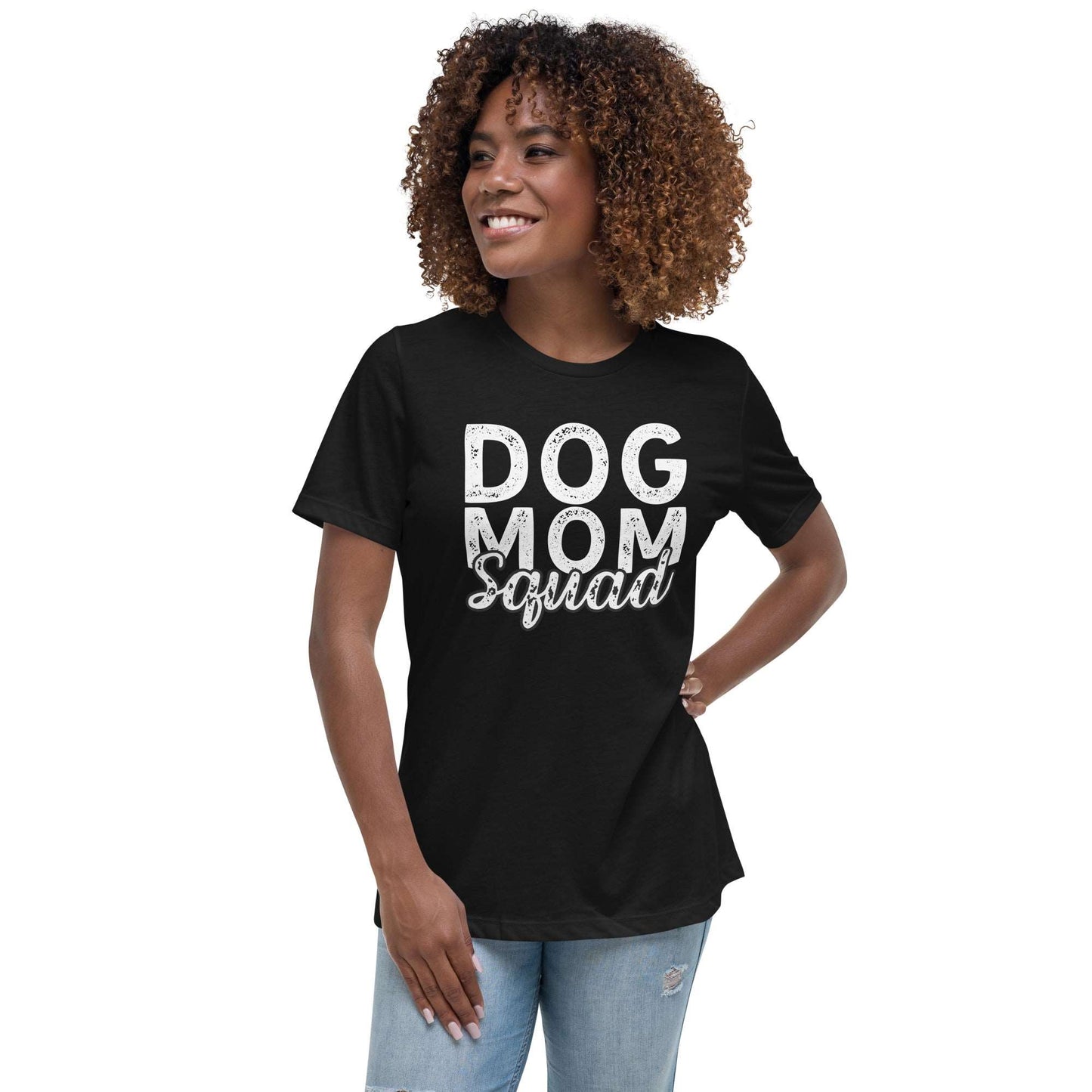 Dog Mom Squad Women's Relaxed T-Shirt