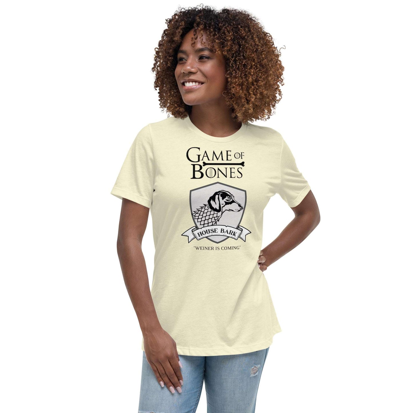 Game of Bones House Bark Women's Relaxed T-Shirt