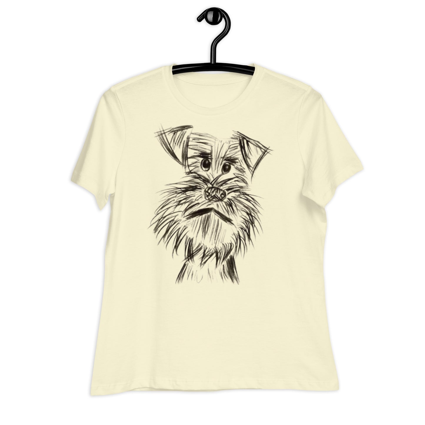 Charcoal Dog Women's Relaxed T-Shirt