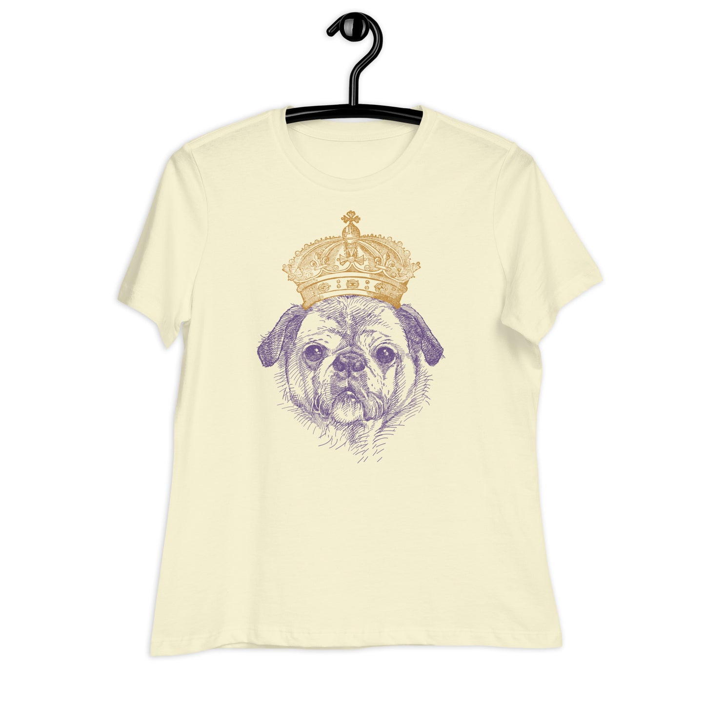 Royal Pug Women's Relaxed T-Shirt