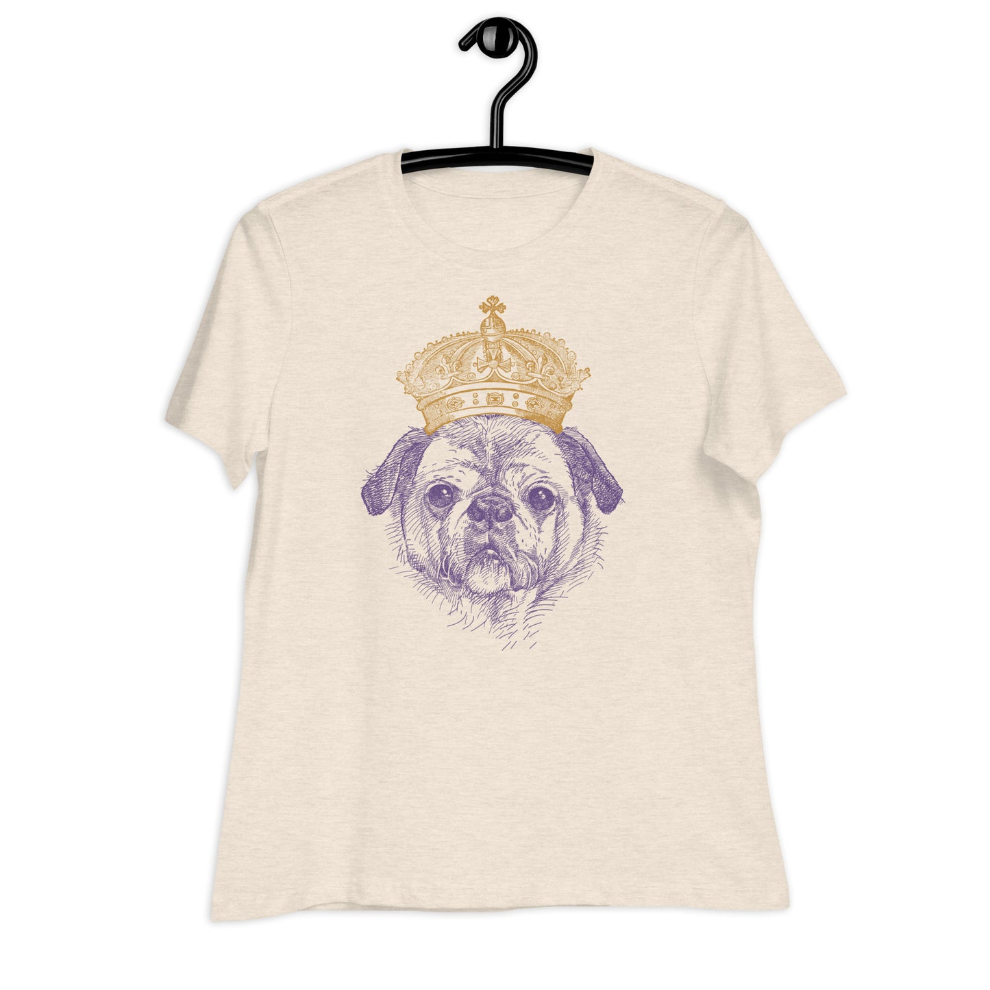 Royal Pug Women's Relaxed T-Shirt