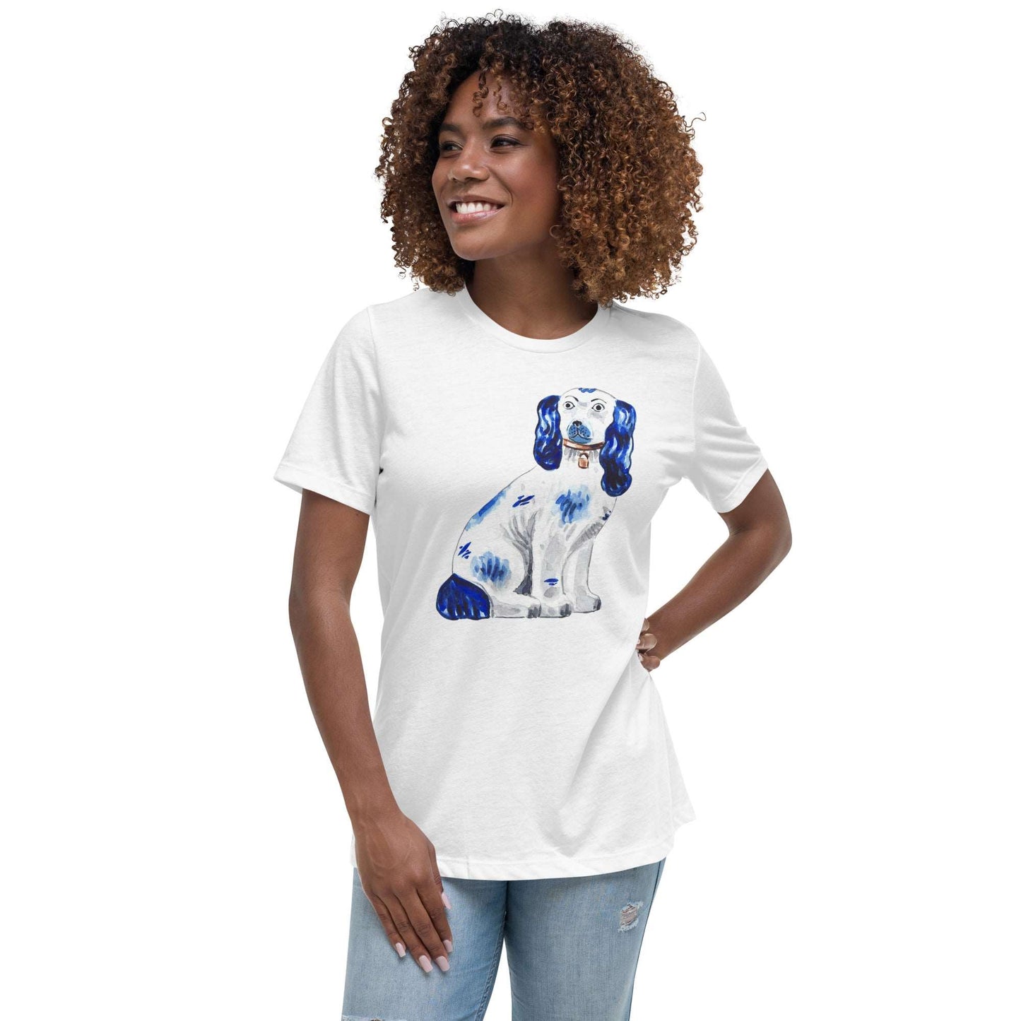Blue Staffordshire Women's Relaxed T-Shirt
