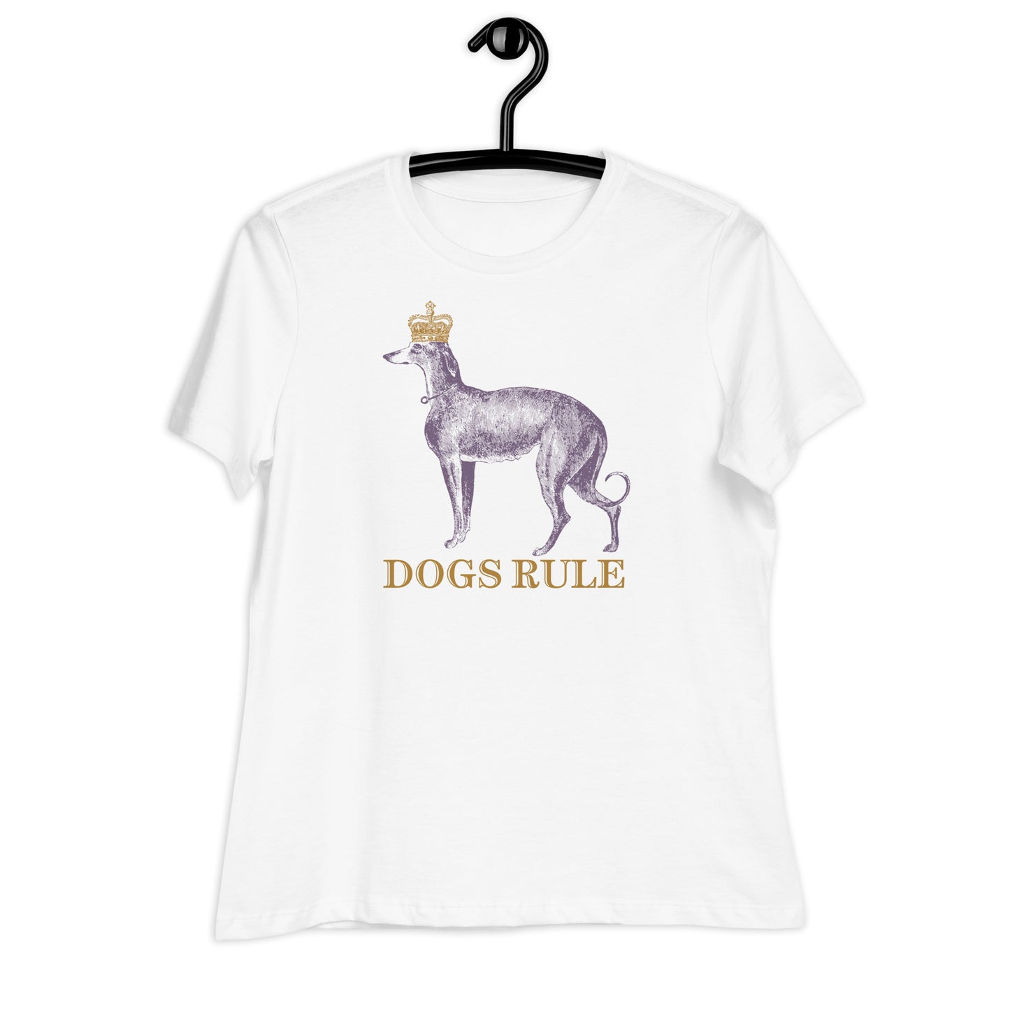 Dogs Rule Women's Relaxed T-Shirt