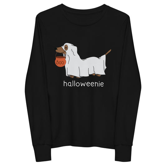 Halloweenie Youth long sleeve tee